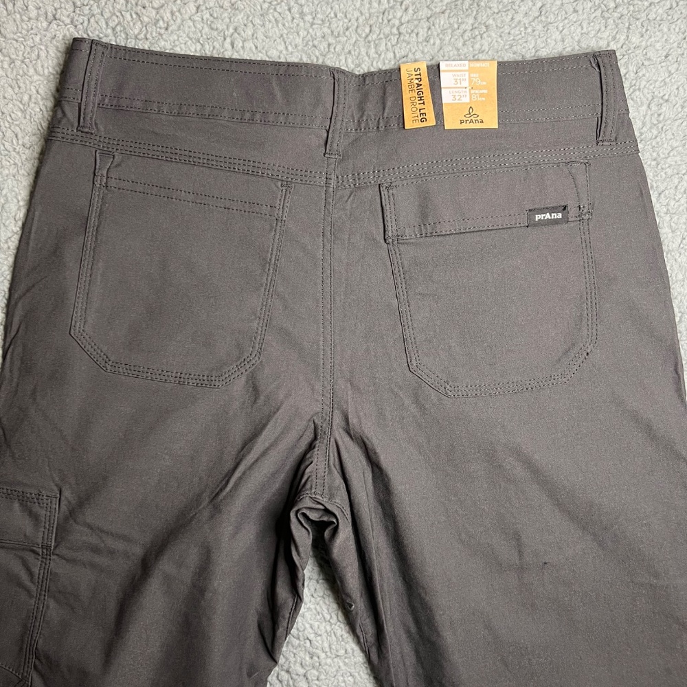 NWT prAna Stretch Zion Pant II Dark Iron 31X32, 34X32 - Picture 13 of 13